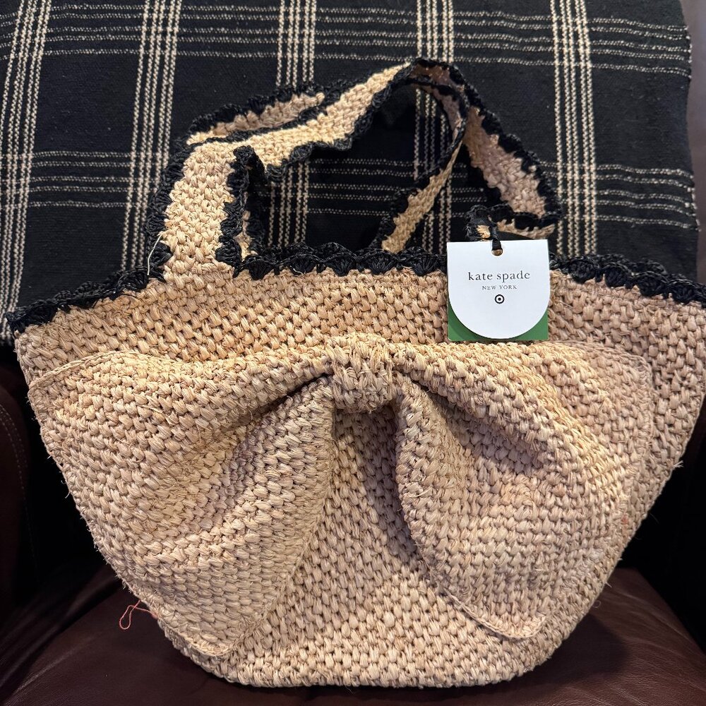 NWT Raffia Bow Tote Bag - kate spade new york x Target